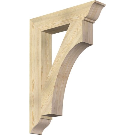Ekena Millwork Westlake Traditional Rough Sawn Bracket, Douglas Fir, 6"W x 32"D x 44"H BKT06X32X44WTL01RDF